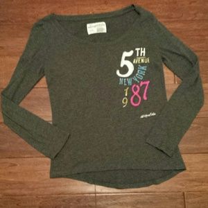 Grey Aeropostale Top