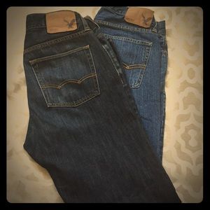 Men's Jeans lot 30/32 American Eagle Like New !
