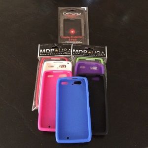 Droid Phone Cases & Glass protector