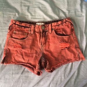 Free People Denim Shorts