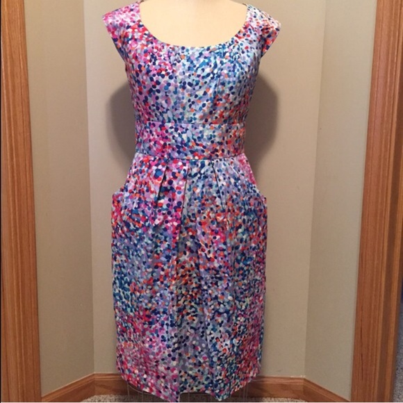 Max & Cleo Dresses & Skirts - Max & Cleo Multi-Colored Dots Dress