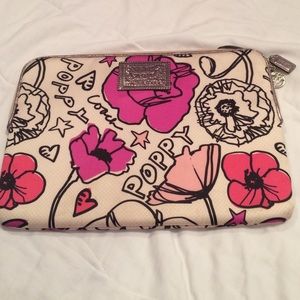 Coach poppy laptop case
