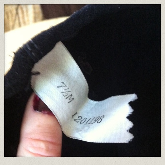 Vintage 70’s Black Suede Boots - Picture 4 of 4