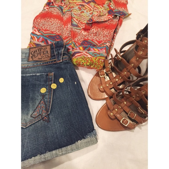 Tribal Print Crop Top