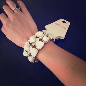 an ivory colored bracelet!