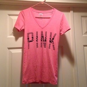 A pink t-shirt