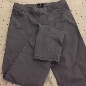 Dark grey H&M high waisted stretchy pants/jeans