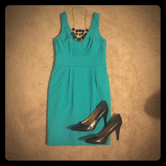 Turquoise Express dress