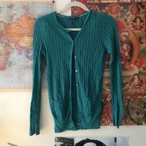 Turquoise Cardigan