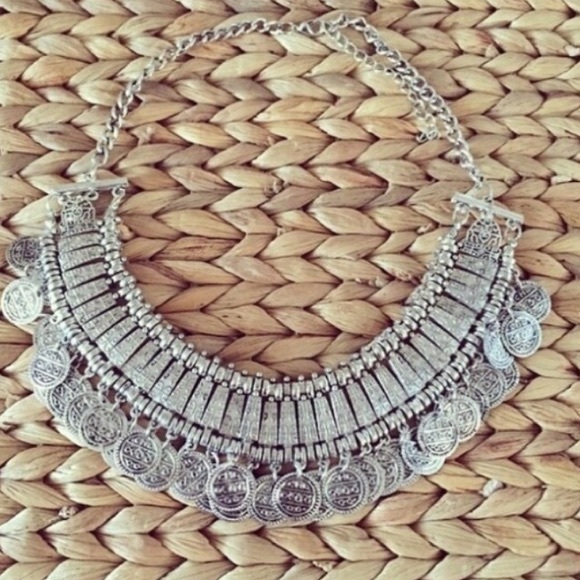 Boho coin necklace - Picture 2 of 4