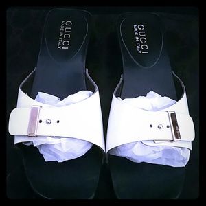 🚫 SOLD 🚫  Authentic Gucci Clogs 5B/5.5