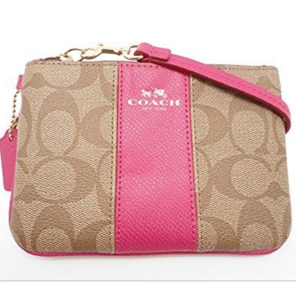 Coach Handbags - Coach signature wristlet!