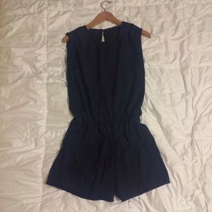Brand New! Navy Romper!