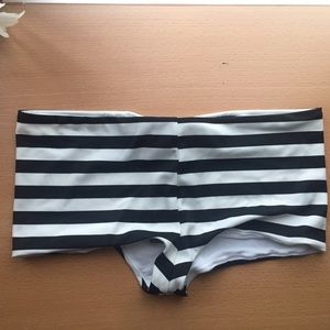 Cute Striped UO Boyshort Bikini Bottom
