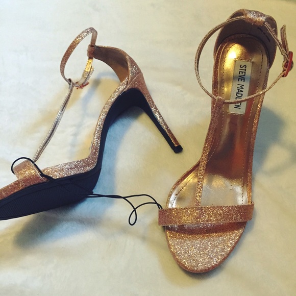 Steve Madden Shoes - Steve Madden Pink Sparkly Heels