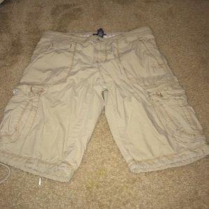 KHAKI POLO CARGO SHORTS