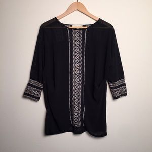 UO tribal sheer top