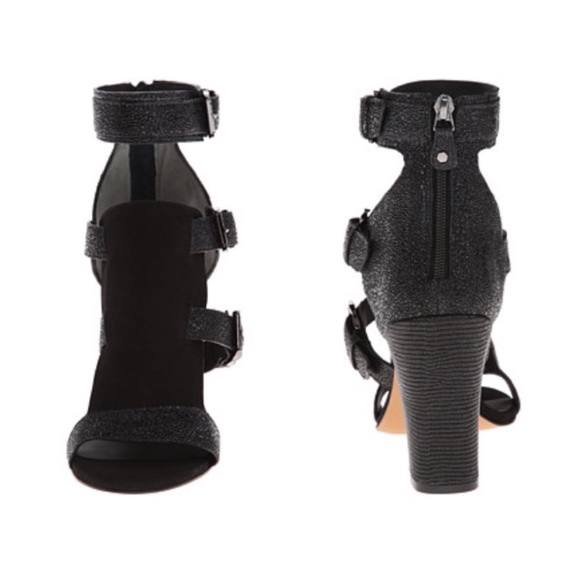 Rebecca Minkoff Sky Leather Buckle Sandals - Picture 3 of 4