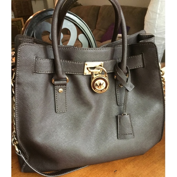 Michael Kors Large Hamilton, Coffee color