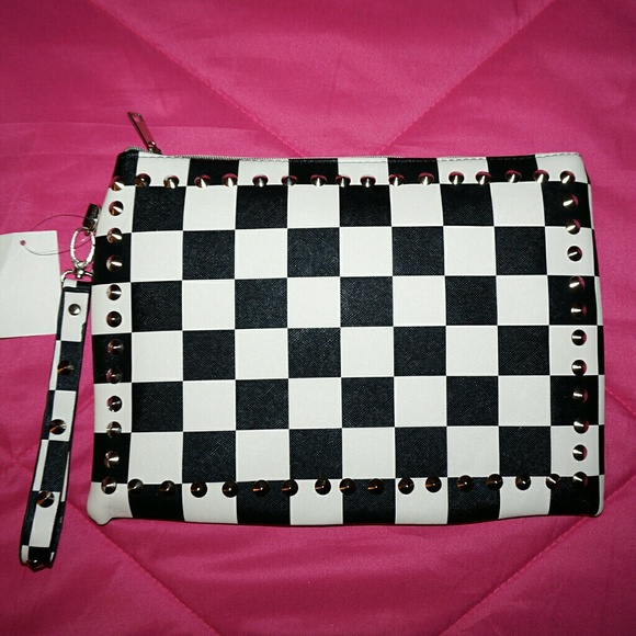 Handbags - Checker clutch