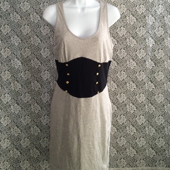 🆕💕ASOS gray/Black color sleeveless dress