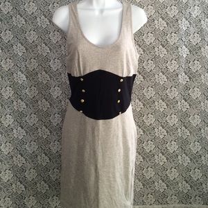 🆕💕ASOS gray/Black color sleeveless dress