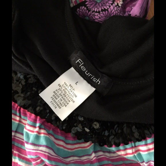 Fleurish twofer Dress Size Large - Picture 4 of 4