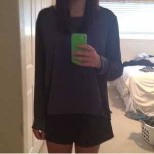 Topshop plaid pullover