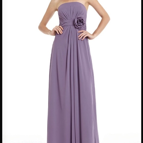 Bill Levkoff full length bridesmaid dress size 10