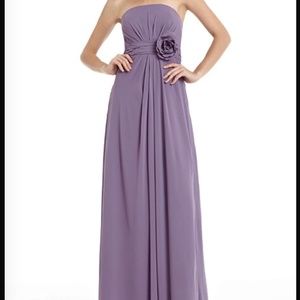 Bill Levkoff full length bridesmaid dress size 10
