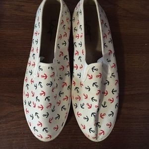 Forever 21 Nautical Slip Ons