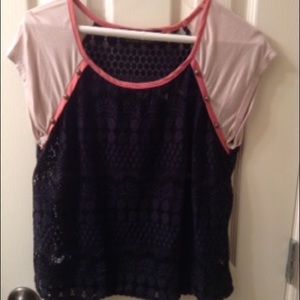 Black Knit Francesca's Top