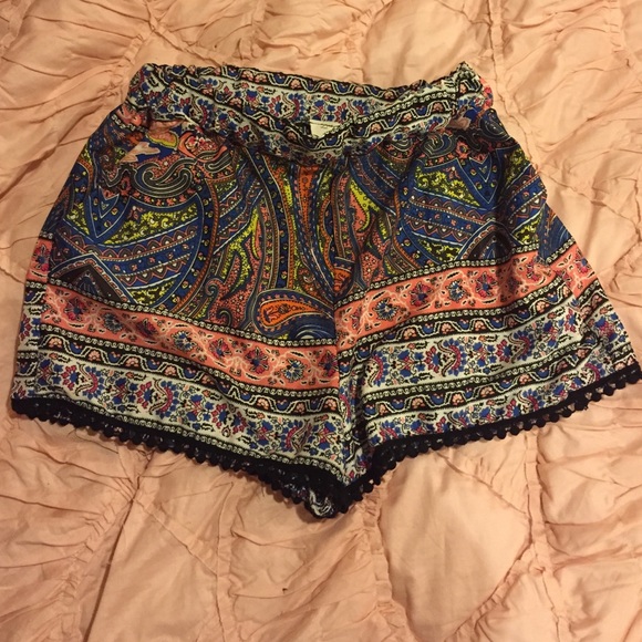 High wasted shorts