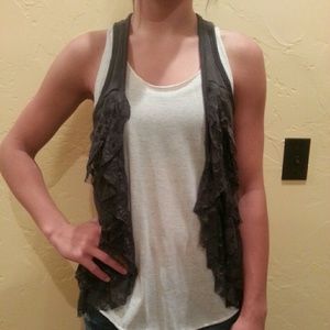 Grey vest