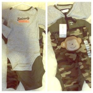 NET CARTERS 3piece onesie set