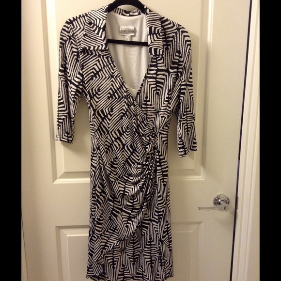 Joseph Ribkoff Faux Wrap Dress