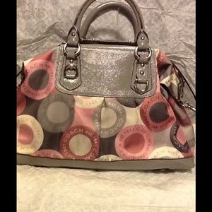 Gently used Coach satchel
