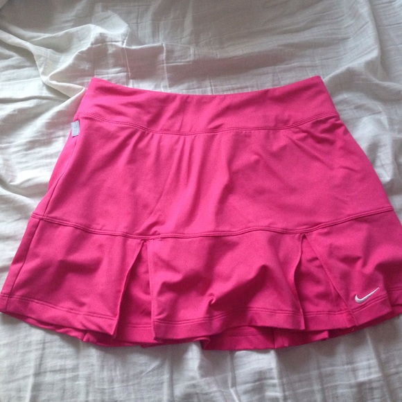 Nike Dresses & Skirts - hot pink nike tennis skirt