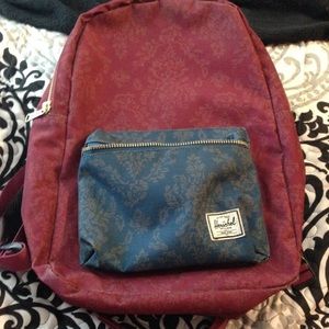 Herschel maroon backpack