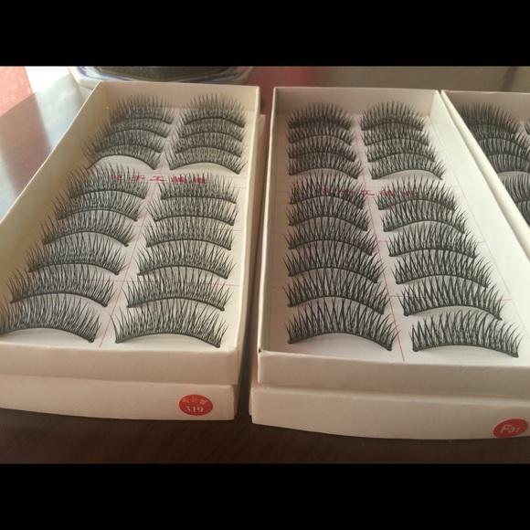 3 for $15 Thick false Eyelashes