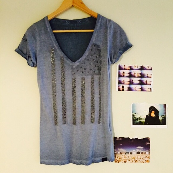 True Religion Stud T shirt (NWOT)