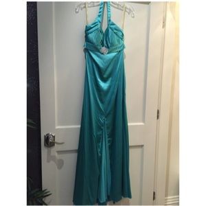 Teal Formal Gown