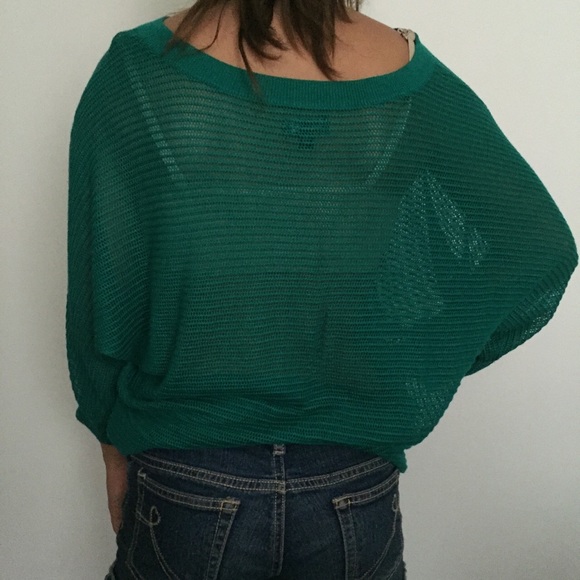 Green sweater