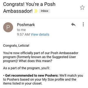 🌸 Meet your Posher! 🌸