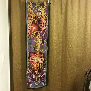 Long Christian Audigier Ed Hardy Scarf Long Christian Audigier Ed Hardy Scarf