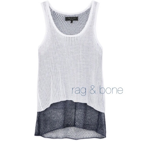 rag & bone Tops - RAG & BONE Lana Layered Tank ASIS Sold Out $255