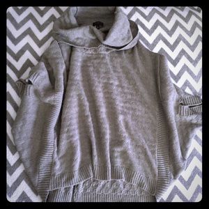 The Limited Poncho size Large worn 1x