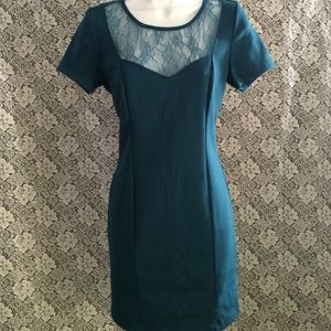 🆕💕BNWT Forever 21  short sleeves Teal  dress