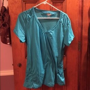 Cute workout shirt! (Blue)