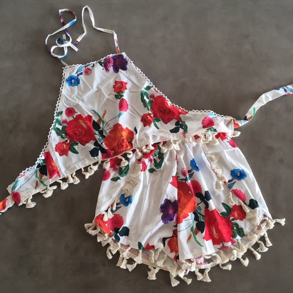 Tops - Floral Garden Short Set *NEW*